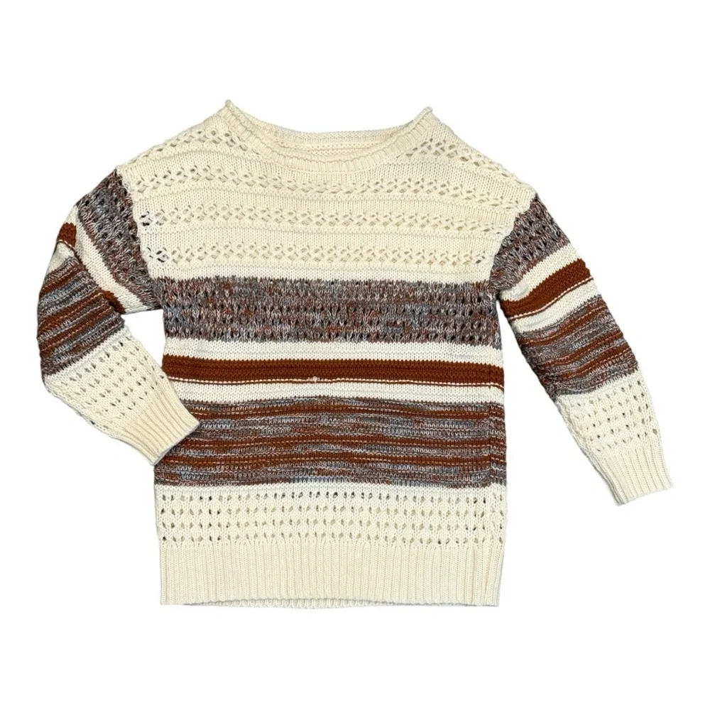 Neutral stripes sweater - Picture 5 of 8